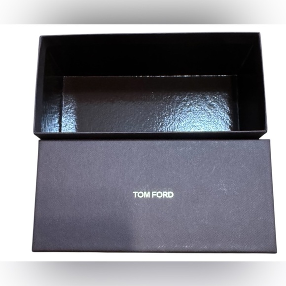 Authentic Tom Ford Sunglass Box Brown w/ Gold Text - Picture 12 of 14